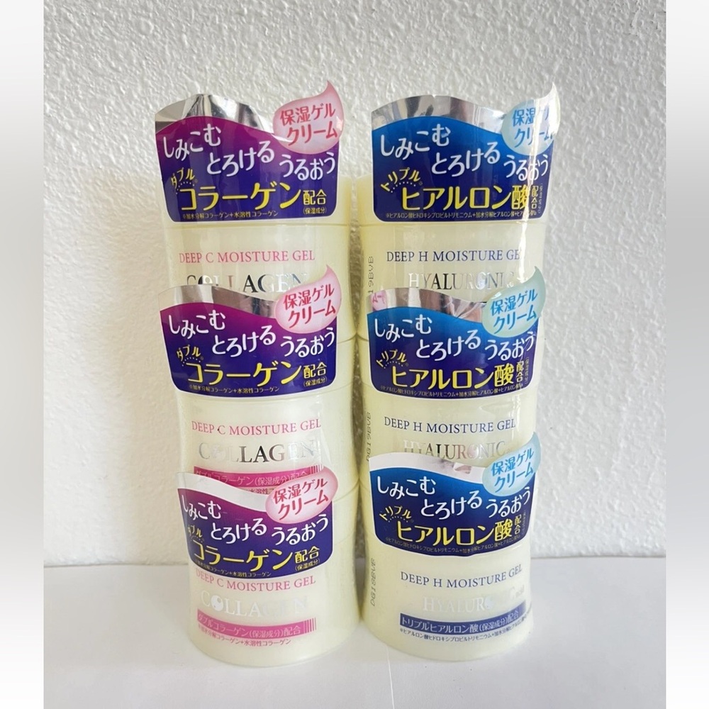 3 Daiso Japan Deep C Moisture Gel COLLAGEN & 3 Hyaluronic acid H 40g Japanese